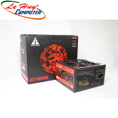 Nguồn máy tính Golden Field Dragon ATX-GTX680-600W 80PLUS