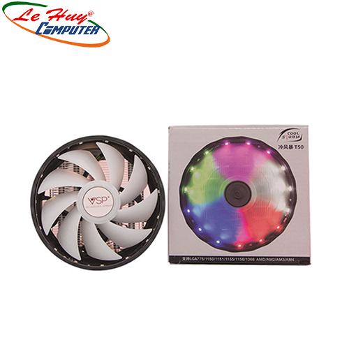 Fan CPU VSP T50 - 12cm LED