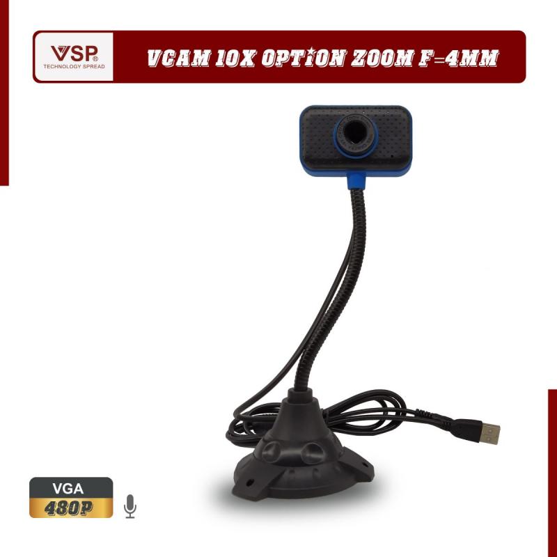 Webcam 480p HD / Chân Cao Vuông / Có Mic