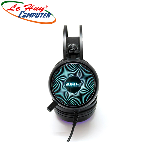 Tai nghe Zidli ZH12S Mic ngắn Gaming (Đen) 7.1 USB