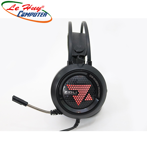 Tai nghe Over-ear Zidli ZH6 USB 7.1 (Đen)