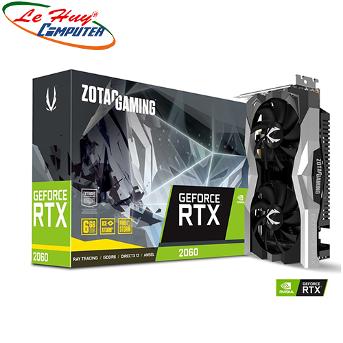 Card Màn Hình - VGA ZOTAC GAMING GeForce RTX 2060 6G Twin Fan