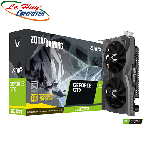 Card Màn Hình - VGA ZOTAC GAMING GeForce GTX 1660 SUPER AMP