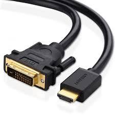 Cable HDMI->DVI (24+1) 2m Unitek Y-C 220A 2K
