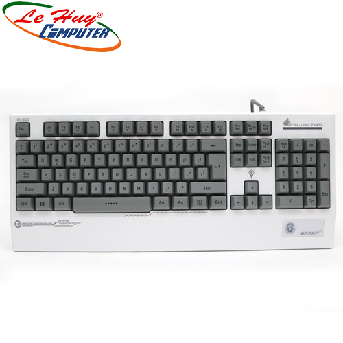 Bàn phím giả cơ Zidli GK500 PS/2 (Full size)