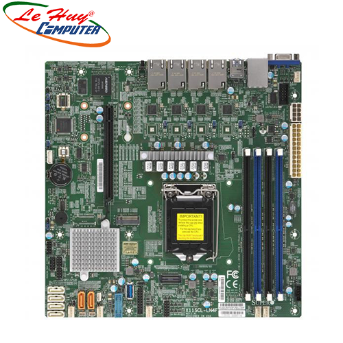 Bo Mạch Chủ - Mainboard Supermicro MBD-X11SCL-LN4F-o