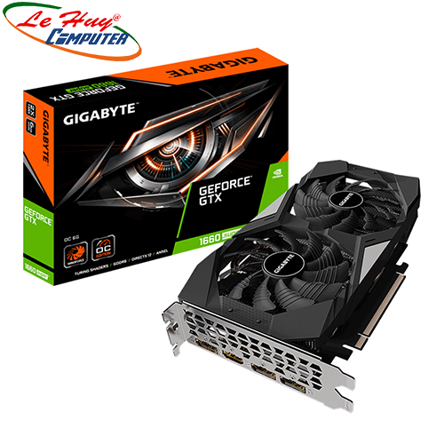 Card Màn Hình - VGA GIGABYTE GeForce GTX 1660 SUPER OC 6G (GV-N166SOC-6GD)