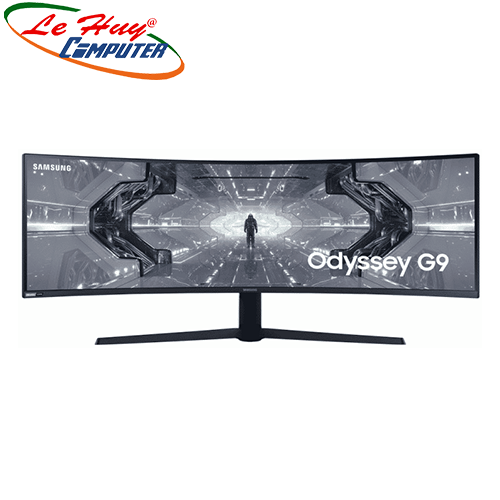 Màn hình LCD 49'' Samsung Odyssey G9 LC49G95TSSEXXV DualQHD 240Hz G-Sync Cong Chính Hãng