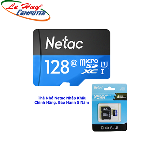 Thẻ nhớ Micro SD Netac U1 128G
