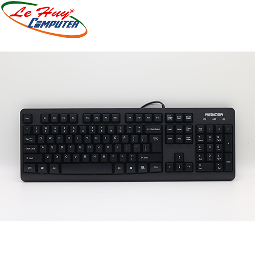 Bàn phím văn phòng Newmen E350 chống nước, chống bụi, chống ồn