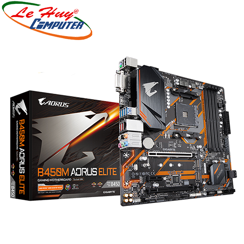 Bo Mạch Chủ - Mainboard Gigabyte B450M AORUS ELITE
