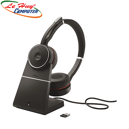 Tai nghe không dây Jabra Evolve 65 incl charging stand UC Stereo