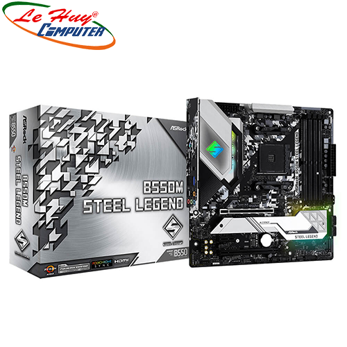 Bo Mạch Chủ - Mainboard Asrock B550M Steel Legend