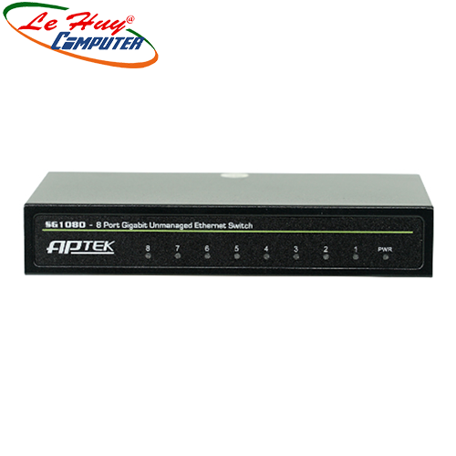 Switch APTEK SG1080 8 port 10/100/1000Mbps