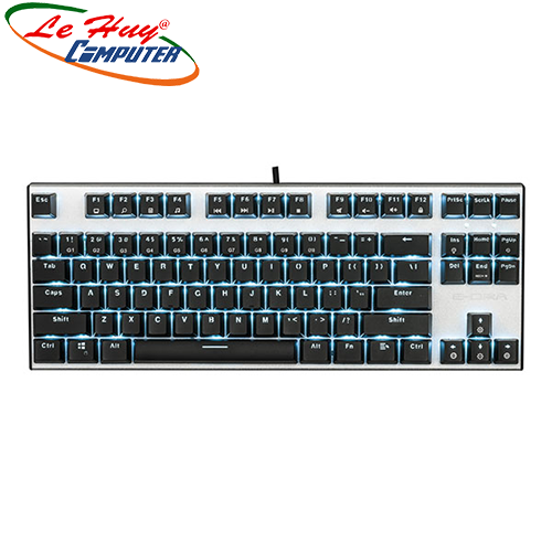 Bàn phím cơ E-DRA EK3087 Red, Blue Switch