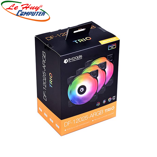 FAN CASE ID-COOLING DF-12025-ARGB TRIO (3pcs Pack)