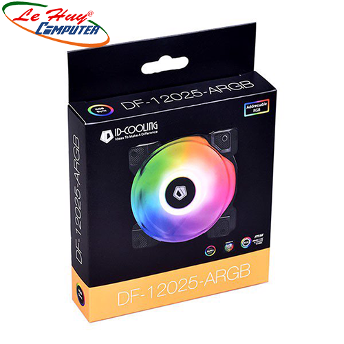 FAN CASE ID-COOLING DF-12025-ARGB Single Pack(HỒNG)