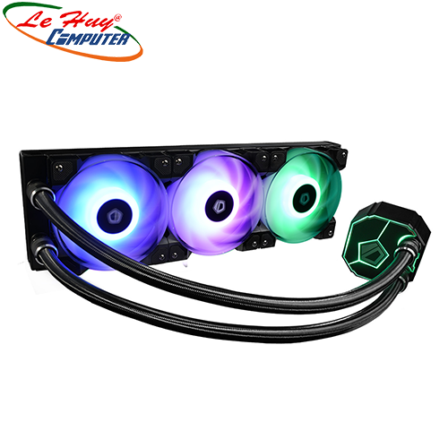 TẢN NHIỆT NƯỚC ID-COOLING DASHFLOW 360 ( Led RGB, Premium Design Water Cooler, Super Performance, 360mm Radiator, DF Fan, Intel&AMD )