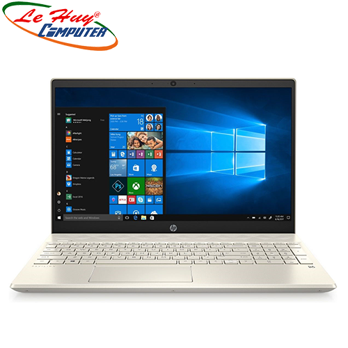 Máy Tính Xách Tay/Laptop HP Pavilion 15-cs3014TU (8QP20PA) ( i5-1035G1/4GB RAM/256GB SSD/15.6 inch FHD/Win 10/Vàng)