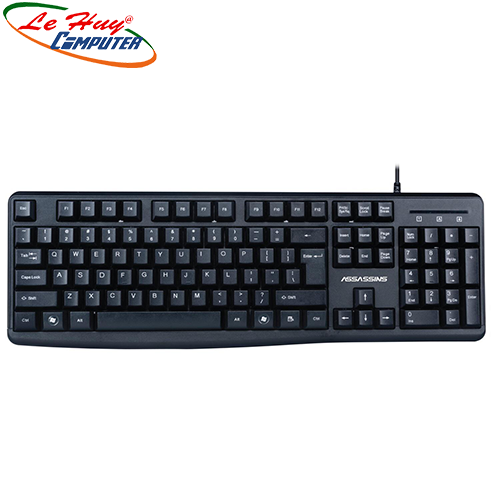Bàn Phím Văn Phòng Assassins AK101 USB