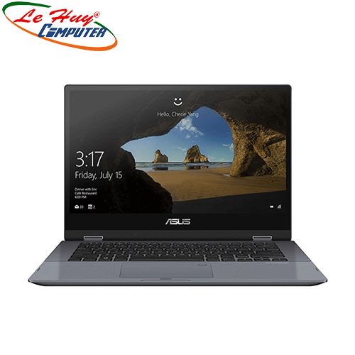 Máy Tính Xách Tay/Laptop Asus VivoBook TP412FA-EC609T (i5 10210U/8GB RAM/512GB SSD/14 Touch FHD/Win10/Bút/Xám)