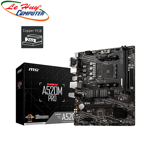 Bo Mạch Chủ - Mainboard MSI A520M PRO