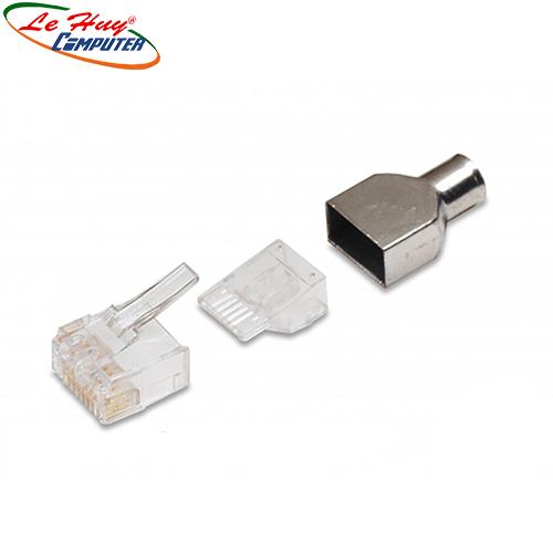 Đầu bấm dây mạng RJ45 AMP Cat6 FTP (6-2111989-3) 100 cái