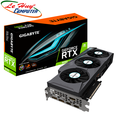 Card Màn Hình - VGA GIGABYTE GeForce RTX 3090 EAGLE OC 24G (GV-N3090EAGLE OC-24GD)