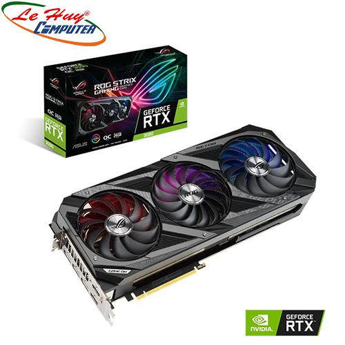 Card màn hình - VGA ASUS ROG-STRIX-RTX3090-O24G-GAMING