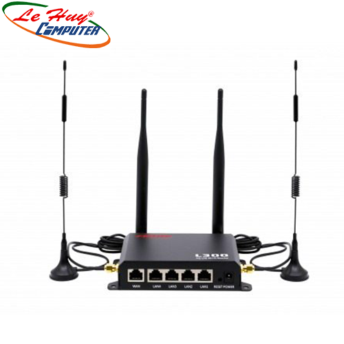 ROUTER 3G/4G-LTE 1 SIM SLOT - WIFI CHUẨN N 300MBPS - CHUYÊN DỤNG CHO XE KHÁCH, HỆ THỐNG CAMERA