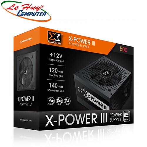 Nguồn máy tính XIGMATEK X-POWER III 500 - 450W  EN45976- Vat 595k