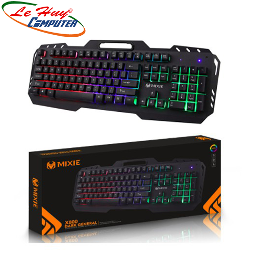 Bàn phím Game giả cơ MIXIE X800 LED