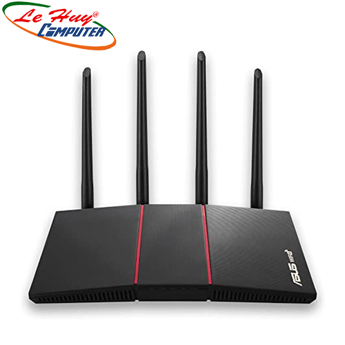 Thiết bị mạng - Router Wifi ASUS RT-AX55 AX1800 Dual Band WiFi 6