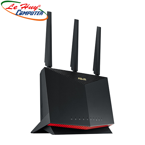 Thiết bị mạng - Router WIFI ASUS RT-AX86U Hai Băng Tần, Chuẩn AX5700 (Chuyên Cho Game Di Động)