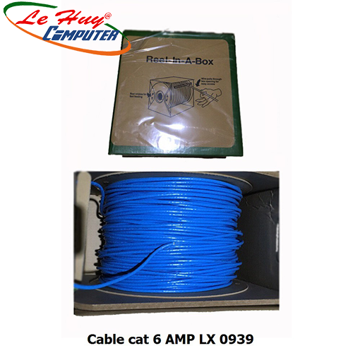 Cable AMP CAT6 LX-0939 (Cuộn) 305m