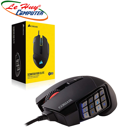 Chuột Corsair Scimitar RGB ELITE - PMW3391 (CH-9304211-AP)