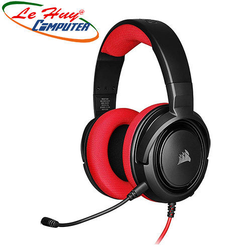 Tai nghe Corsair HS35 Stereo Red (CA-9011198-AP)