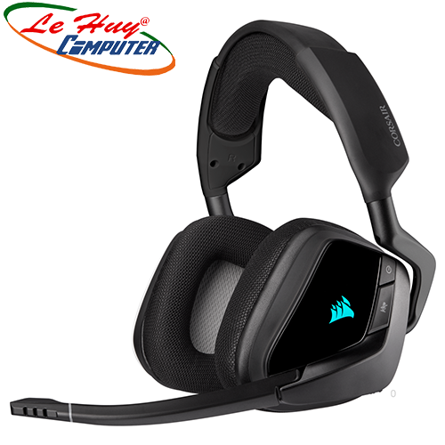 Tai nghe không dây Corsair VOID RGB ELITE 7.1 Carbon (CA-9011201-AP)