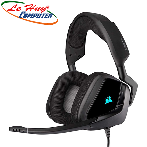 Tai nghe Corsair VOID RGB ELITE USB 7.1 Carbon (CA-9011203-AP)