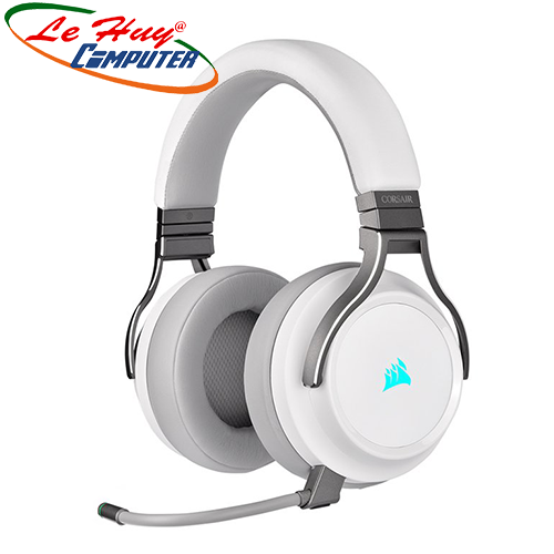 Tai nghe không dây Corsair Virtuoso RGB White (CA-9011186-AP)