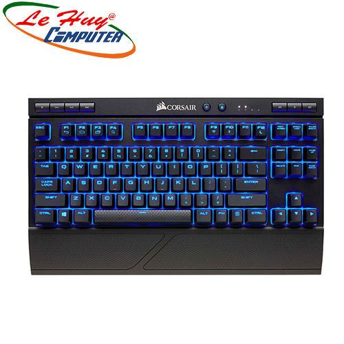 Bàn phím không dây cơ Corsair K63 - Mx Red - Blue Led (CH-9145030-NA)