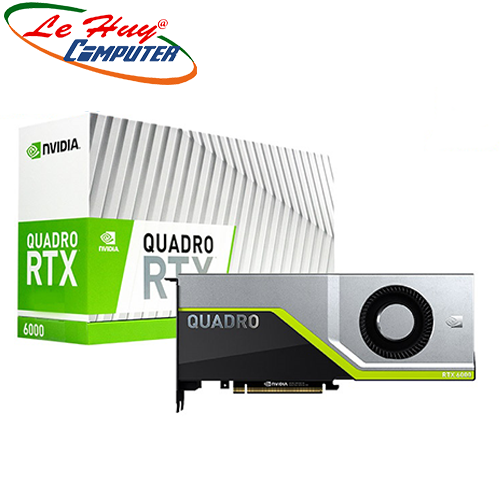 Card Màn Hình - VGA Card LEADTEK nVidia Quadro RTX6000 24GB Box màu
