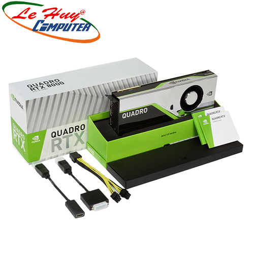 Card Màn Hình - VGA Card LEADTEK nVidia Quadro RTX8000 48GB Box màu