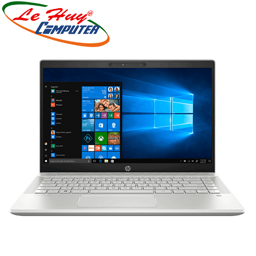 Máy Tính Xách Tay/Laptop HP Pavilion 14-ce3037TU (8ZR43PA) ( i5-1035G1/4GB RAM/256GB SSD/14 inch FHD/Win 10/Bạc)