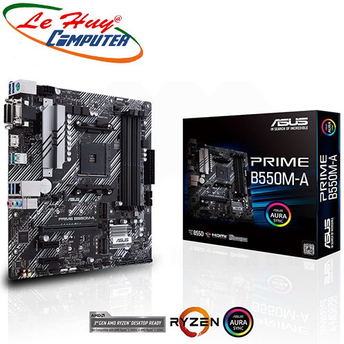 Bo Mạch Chủ - Mainboard ASUS PRIME B550M-A