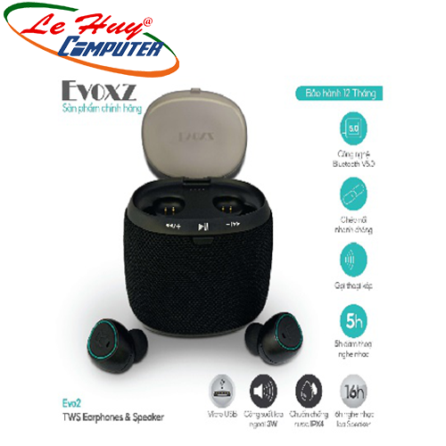 TAI NGHE BLUETOOTH EVOXZ EVO2
