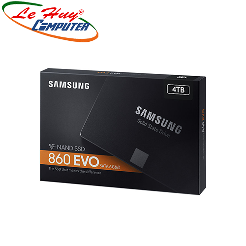 Ổ Cứng SSD Samsung 860 EVO 4TB 2.5'' SATA III (MZ-76E4T0BW) Nhập Khẩu