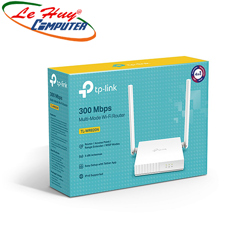 Thiết bị mạng - Router Wifi Chuẩn N Tốc Độ 300Mbps TL-WR820N