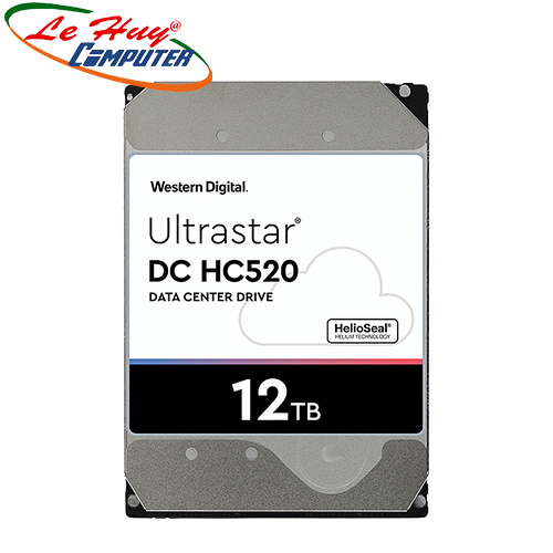 Ổ Cứng HDD ENTERPRISE WD Ultrastar DC HC520 12TB 7200rpm 6Gbs SATA 3.5Inch - HUH721212ALE604