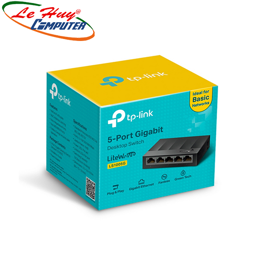 Thiết bị chuyển mạch Switch TP-Link LS1005G 5 Port 10/100/1000Mbps